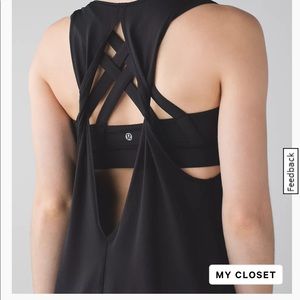 Lululemon Ready and Go Tank with Built-In Bra